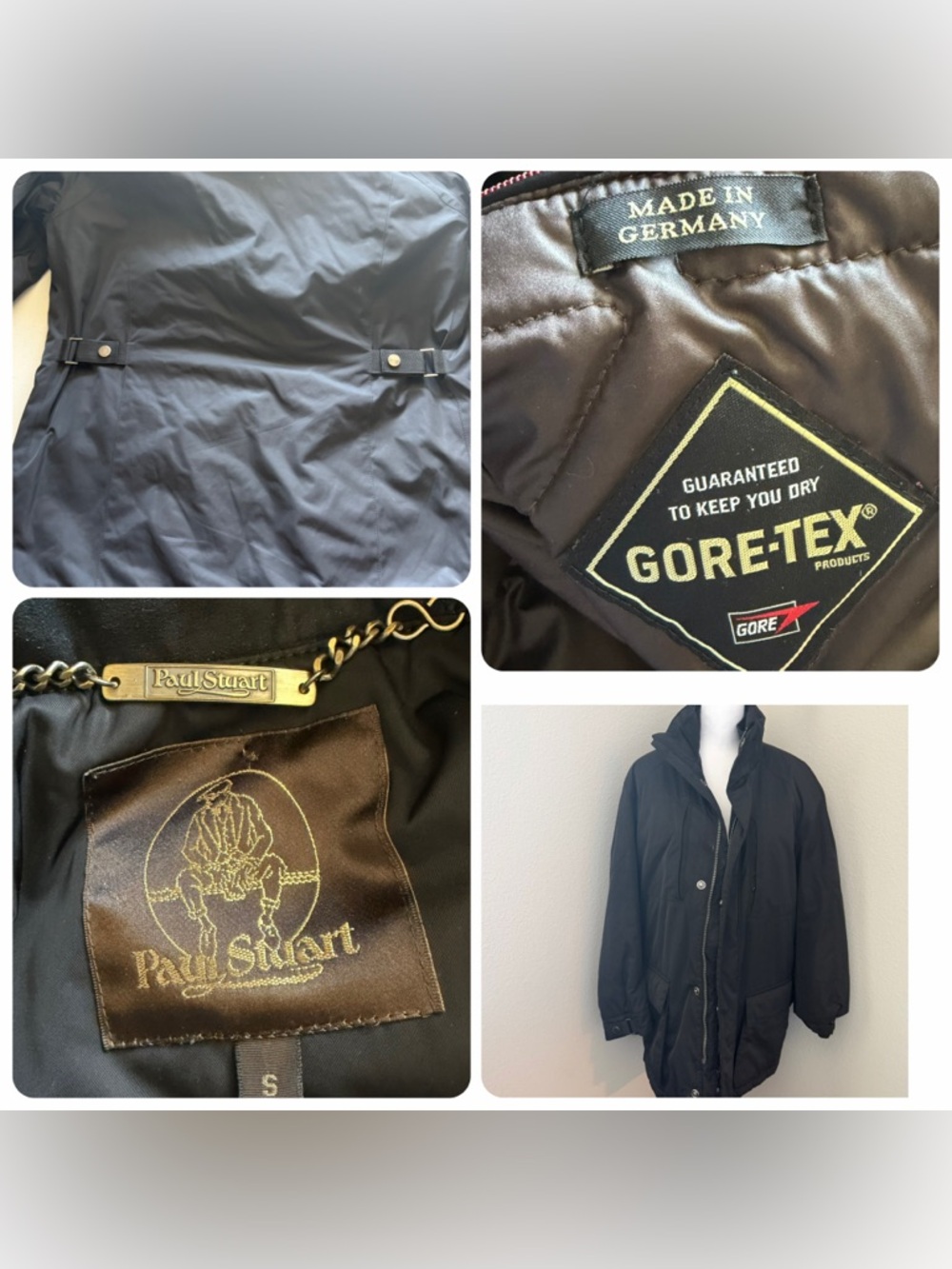 Paul Stuart men’s jacket gore-Tex